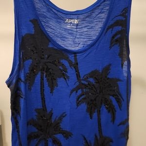 Apt 9 tropical shirt